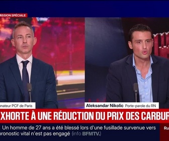 Replay BFM Grand Soir - Carburants : faut-il baisser les taxes ? - 18/09
