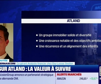 Replay BFM Bourse - Valeur ajoutée : Ils apprécient Atland - 31/10