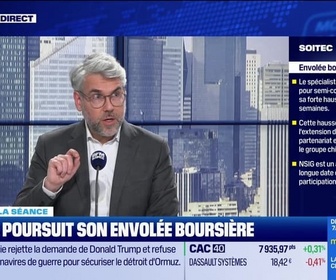 Replay BFM Bourse - On refait la séance : Soitec s'envole : folie des réseaux ou nouvel eldorado ? - 16/03