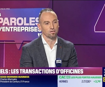 Replay Paroles d'entreprises - Benjamin Trublin (Channels) : Channels, les transactions d'officines - 10/01