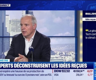 Replay BFM Bourse - Bullshitomètre : La géopolitique et la Tech comptent plus que le climat désormais - FAUX répond Vincent Auriac - 19/02
