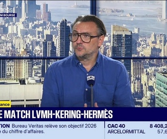 Replay BFM Bourse - On refait la séance : Luxe, le match LVMH-Kering-Hermès - 29/07