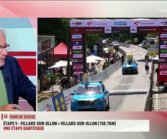Replay Tour de Suisse - l'avant-course de l'étape 5 - Cyclisme sur route