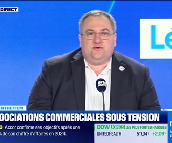 Replay Le Grand entretien : Des négociations commerciales sous tension - 20/02