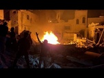 Replay Gaza : une frappe israélienne détruit des habitations dans le camp de Nuseirat