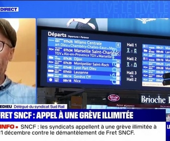 Replay Le Live Week-end - Fret SNCF : appel à une grève illimitée - 09/11