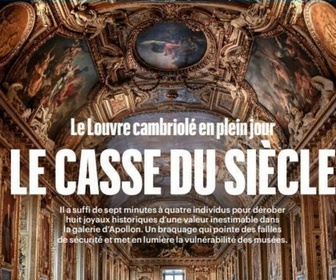 Replay Dans la presse - Cambriolage au musée du Louvre : Le casse du siècle