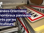 Replay Robin de BFM - On attend des mesures réelles et pas des annonces : de nombreux panneaux retirés par les agriculteurs dans les Pyrénées-Orientales