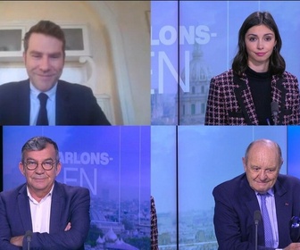 Replay Parlons-en, les invités - Guerre commerciale : avantage Pékin ? Avec E. Veron, Y. De Silguy, L. Cambaud et B. Daroux