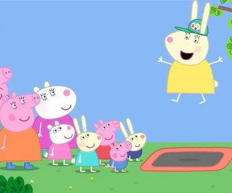 Replay Peppa Pig - Le trampoline