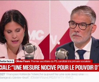 Replay Face à Face - Face au retour de la loi du plus fort, je défends la loi du plus juste: Olivier Faure, Premier secrétaire du PS, réaffirme vouloir l'adoption de la taxe Zucman