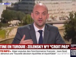 Replay Apolline de 9 à 10 - Guerre en Ukraine: S'il ne se présente pas à Istanbul, ça sera une nouvelle confirmation que Vladimir Poutine veut la guerre, déclare le ministre des Affaires étrangères Jean-Noël Barrot