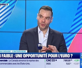 Replay Le monde qui bouge - L'Interview : Dollar faible, une opportunité pour l'euro ? - 30/06