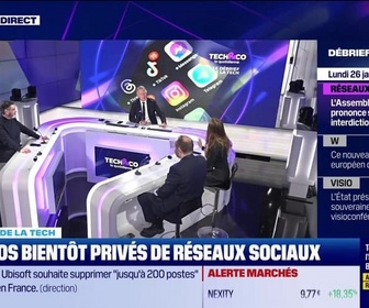 Replay Tech & Co, la quotidienne - Les ados bientôt privés de réseaux sociaux - 26/01