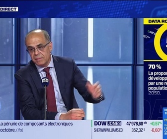 Replay BFM Bourse - La Data Room : 70 % = la proportion des pays développés qui connaîtront une réduction de la population active ces 25 prochaines années - 29/10