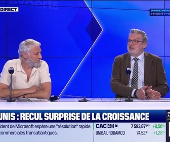 Replay Les experts du soir - États-Unis : recul surprise de la croissance - 30/04