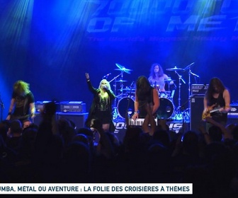 Replay Un jour, un doc week-end - Zumba, Métal ou aventure : La folie des croisières à thèmes (2/2)