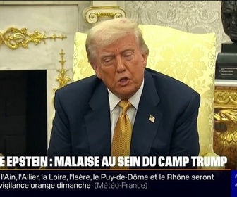 Replay 20H BFM - Affaire Epstein: Donald Trump s'embourbe dans le scandale
