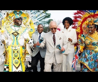 Replay Bahamas : Charles III danse au carnaval Junkanoo lors de sa tournée caribéenne