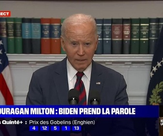 Replay Perrine jusqu'à minuit - Ouragan Milton : Joe Biden prend la parole - 09/10