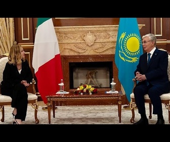 Replay En visite au Kazakhstan, Giorgia Meloni consolide la position de l'Italie comme premier...