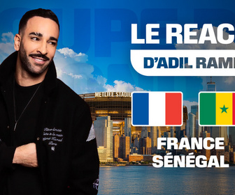 Replay Le react d'Adil Rami - France / Sénégal