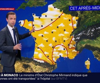Replay BFM Première - Encore de fortes chaleurs sur le littoral de Corse et le long de la Côte d'Azur ce mardi