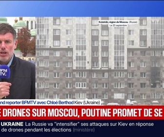 Replay BFM Première - La Russie va intensifier ses attaques sur Kiev en réponse aux attaques de drones pendant les élections