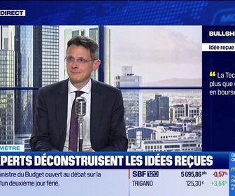 Replay BFM Bourse - Bullshitomètre : La tech, il n'y a plus que ça de vrai en bourse - FAUX répond François Monier - 29/10