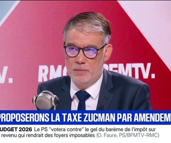 Replay Face à Face - Il m'a dit 'je prends mon risque': Olivier Faure (PS) revient sur la suspension de la réforme des retraites par Sébastien Lecornu