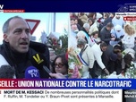 Replay BFM Non-stop week-end - Il y a un climat de terreur selon Raphaël Glucksmann présent à la marche pour Mehdi Kessaci