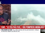 Replay Marschall Truchot : Var, le feu pas fixé, 1 100 pompiers mobilisés - 22/07