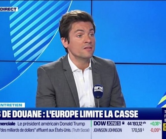 Replay Good Morning Business - Le Grand entretien : Droits de douane, l'Europe limite la casse - 07/08