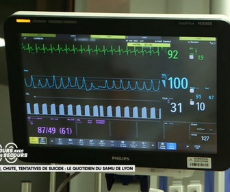 Replay 100 jours avec les secours - S1E1 - SAMU de Lyon - Épisode 1