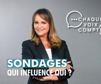 Replay Chaque voix compte - Sondages : qui influence qui ?