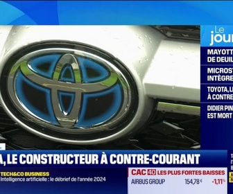 Replay Good Morning Business - Toyota, le constructeur à contre-courant