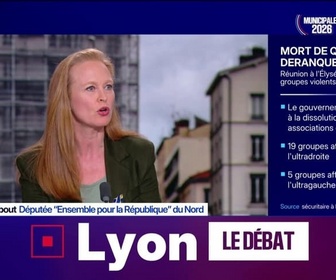Replay BFM Politique - Mort de Quentin Deranque: il est important de rappeler qu'il y a eu des crimes commis par des milices d'extrême droite dans notre pays, déclare Violette Spillebout (députée EPR)