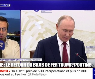Replay 20H BFM - Livraisons d'armes à l'OTAN: le Kremlin réagit après les annonces de Donald Trump