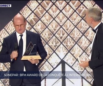 Replay BFM Awards - Philippe Delpech, directeur général de Sonepar remporte le prix de la conquête à l'internationale