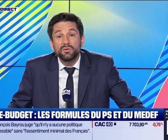 Replay L'Edito de Raphaël Legendre : Contre-budget, les formules du PS et du Medef - 01/09
