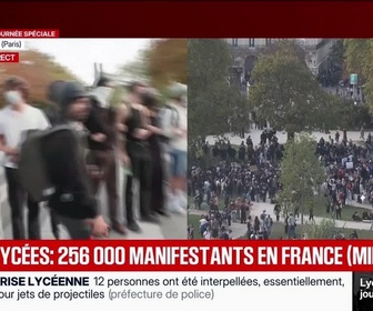 Replay Marschall Truchot : Lycées, 256 000 manifestants en France (ministère) - 06/10