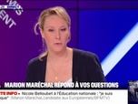 Replay BFM Politique - Marion Maréchal sur Sarah Knafo: J'ai souhaité qu'elle fasse partie de cette liste aux élections européennes