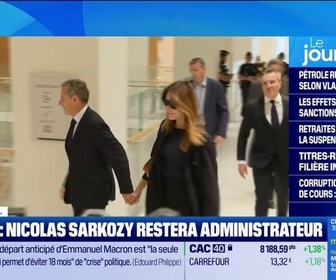 Replay Good Morning Business - Nicolas Sarkozy va rester administrateur d'Accor et Lagardère.