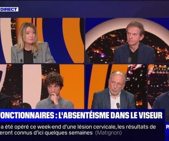 Replay Perrine jusqu'à minuit - Fonctionnaires : l'absentéisme dans le viseur - 28/10