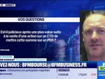 Replay BFM Bourse - Culture Bourse : Est-il judicieux après une plus-value suite à la vente d'une action sur un CTO de mettre cette somme sur un plan PER ? TMI 30 %. / 62 ans / et pas besoin de cet argent dans l'immédiat , par Gwend