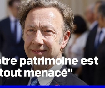 Replay Parlons info ! - État du patrimoine français: l'interview de Stéphane Bern