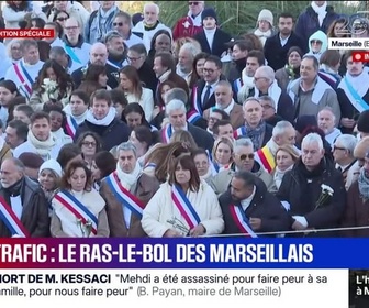 Replay Midi BFM week-end - Marche pour Mehdi Kessaci : plusieurs figures politiques locales et nationales rassemblées à Marseille