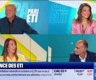 Replay Pari ETI : Patrice Bégay reçoit Gilles Andrier (Givaudan), Amina Bouzguenda Zeghal (Dauphine Tunisie) et Aurélie Gobinet-Gmuender (Groupe Partnaire) - 27/11