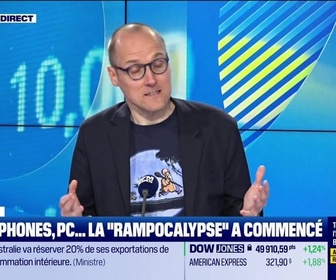 Replay Good Morning Business - Culture IA : Smartphones, PC... la rampocalypse a commencé, par Anthony Morel - 07/05