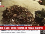 Replay BFM Première - Tornade dans l'Aude: En 92 ans, c'est la première fois que je vois une bataille pareille, confie une habitante de Pomas
